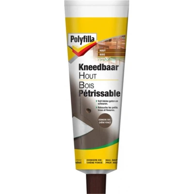Afbeelding van Polyfilla kneedbaar hout 75g donkere eik