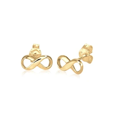 Afbeelding van Elli Infinity Oorbellen goldcoloured, Dames, Maat: One Size, Gold coloured