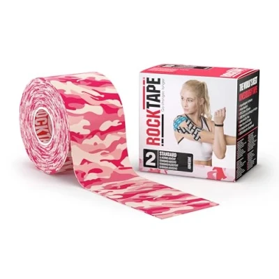 Afbeelding van RockTape (5cm x 5m) camo roze