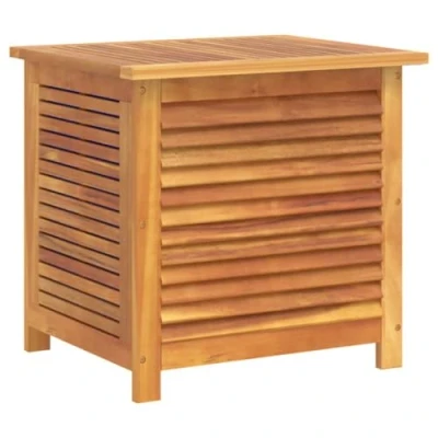 Afbeelding van vidaXL Tuinbox met jaloezieÃ«n 60x50x56 cm massief acaciahout