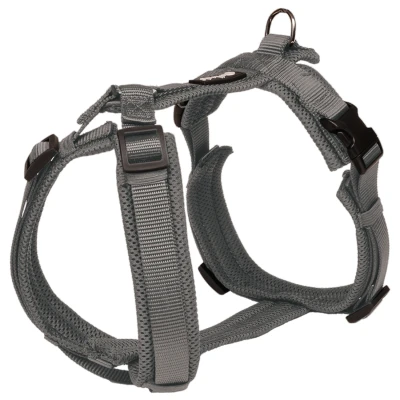 Afbeelding van Petlando Y Tuig Mesh Antraciet Hondenharnas 46 80/56 82 cm