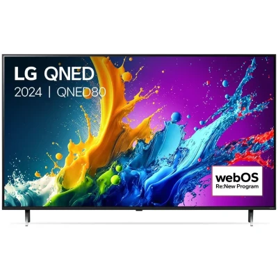 Afbeelding van LG Electronics 50QNED80T6A 4K QNED LED TV 127 cm 50 inch Energielabel F (A G) CI+*, DVB C, S2, T2, WiFi, UHD, Smart TV, Nano Cell Zwart