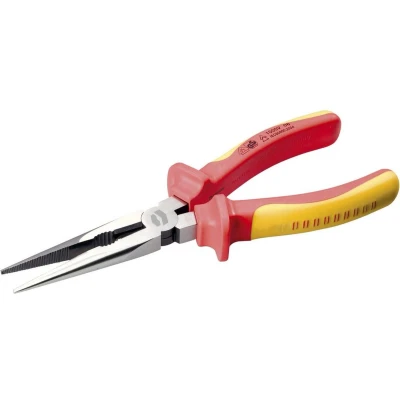 Afbeelding van TOOLCRAFT TO 6768522 VDE Platte rondbektang Recht 200 mm