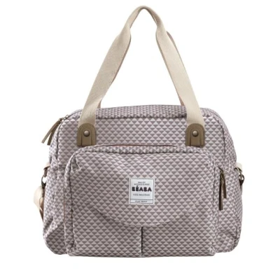 Image de Sac à langer Béaba Genève II Play Print Gris
