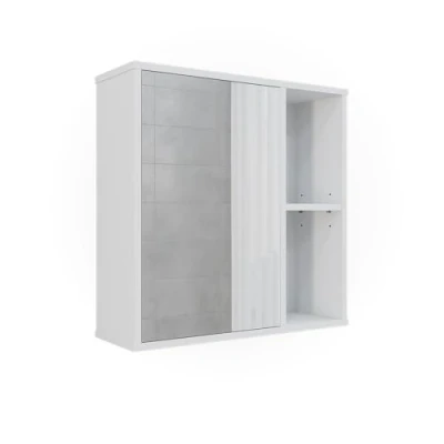 Afbeelding van Vicco Badkamerspiegelkast Leano, Wit, 60 x cm