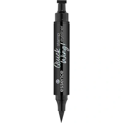 Afbeelding van Essence Cosmetics Quick Wing Stamp Eyeliner, langdurig, snel resultaat, sterk gepigmenteerd, intensief, kleurintensief, 3,5 ml
