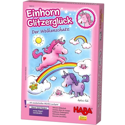 Afbeelding van Speelgoed Wooden Toys !!! Jeu Licornes Dans Les Nuages (Frans) Duits 300