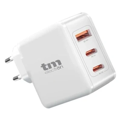 Afbeelding van Oplader TM Electron 15 W 18 65 45 60 USB C x 2 A