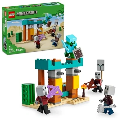 Image de LEGO® Minecraft® 21267 La patrouille d’Illageois du désert
