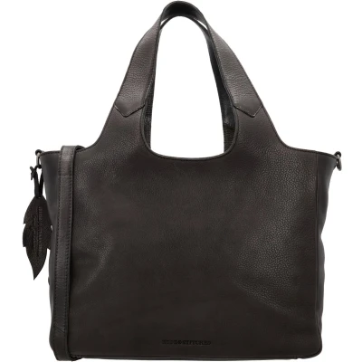 Afbeelding van Hide &amp; Stitches Earth Shopper black damestas