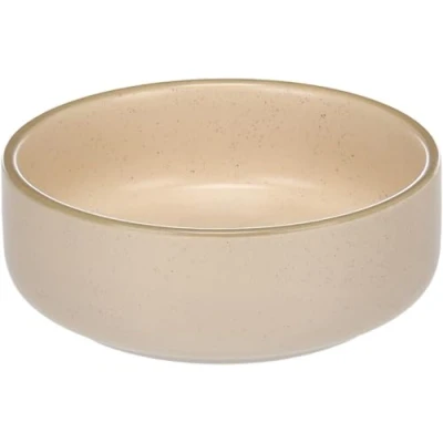 Afbeelding van EET EN DRINKPOT LADO ROND BEIGE 12,5x4,5CM 350ML