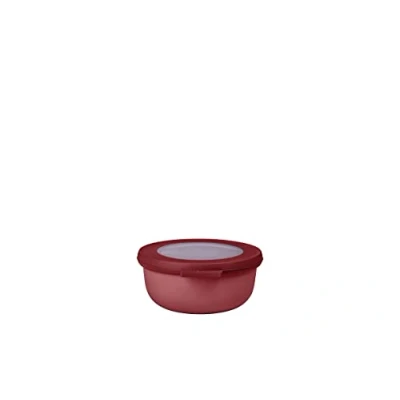 Image de Mepal Bol Multifonction Cirqula Rond Boîte Conservation Alimentaire avec Couvercle Convient comme de Hermétique pour le Réfrigérateur, Micro ondes &amp; Congélateur 350 ml Vivid mauve