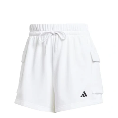 Afbeelding van adidas Sportswear Essentials Small LOGO Cargo Korte broeken, Dames, Maat: XS, White/black