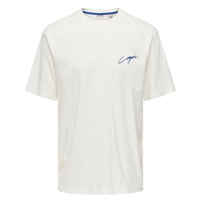 Afbeelding van ONLY &amp; SONS heren/t shirts/korte mouw
