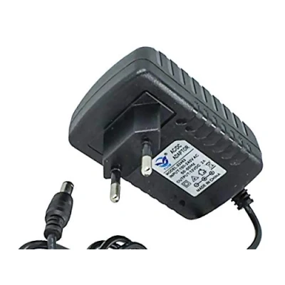 Afbeelding van 12V voeding transformator met EU stekker huishoudelijke AC220V naar DC (24W 2A)