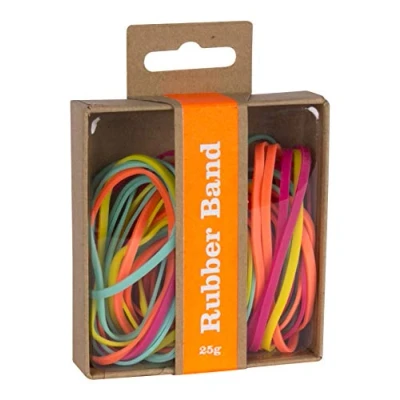 Image de Boîte De 100 Élastiques Fluo Collection Apli
