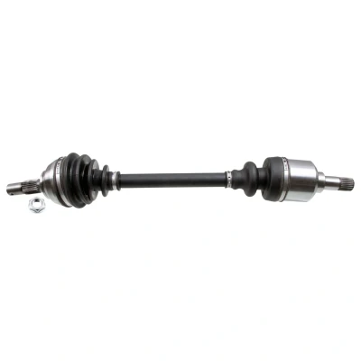 Afbeelding van FEBI BILSTEIN 181916 Aandrijfas Vooras links Met splitpen moer CITROËN: C4 I Grand Picasso, Berlingo II, Picasso 1, PEUGEOT: Partner II Van