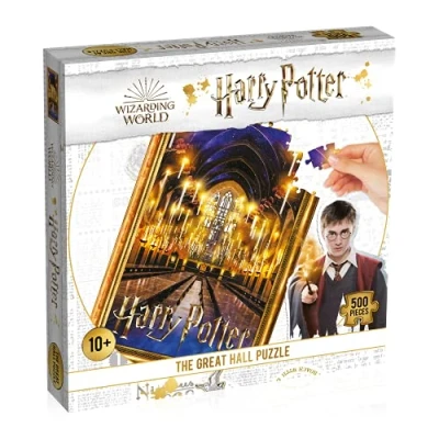 Afbeelding van Winning Moves Harry Potter Jigsaw Puzzle Great Hall 500 stukjes
