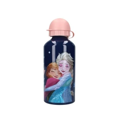 Afbeelding van My sweety pop Gourde Pour fille La Reine Des Neiges bleu Aluminium enfant Crèche Maternelle Ecole Vacances Repas 19 cm 500 ml Hydratation Idée Cadeau