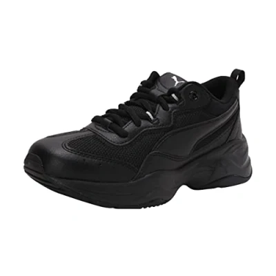 Image de Puma Cilia Femme Baskets Sneaker, Black Silver Peach Bud,40.5 EU