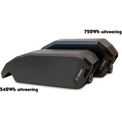 Afbeelding van Replica batterij e bike Power Pack voor Bosch Active en Performance frames, onderbuis 36V 20.7Ah max. 745Wh