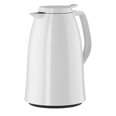 Image de Emsa 517008 mambo pichet isotherme acier inoxydable plastique blanc brillant 18 x 12 cm 1,5 l e517008