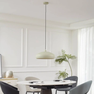 Afbeelding van Lindby hanglamp 1licht IJzer H: 16 cm E27 lichtgroen