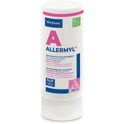 Afbeelding van Virbac Allermyl Jeukstillende Shampoo Hond/Kat 250ml