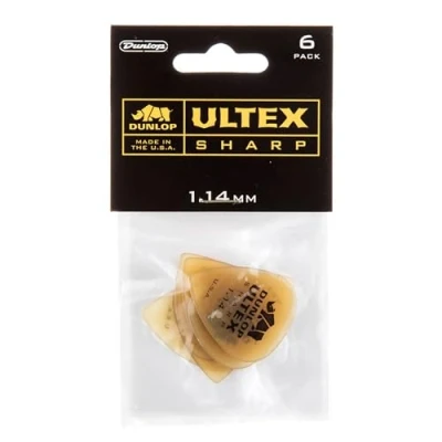 Afbeelding van Dunlop Ultex Sharp Player&#039;s Pleks 1,14 mm, 72er set Plectrum
