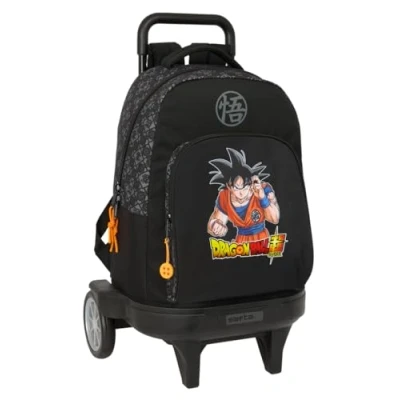 Afbeelding van Schoolrugzak met Wielen Safta Combat Zwart 33 x 45 22 cm