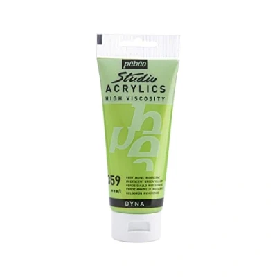 Afbeelding van Pébéo 837359 Studio acrylverf, 100 ml, groen/geel