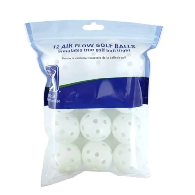 Afbeelding van PGA Airflow Oefengolfballen Set van 12 Wit