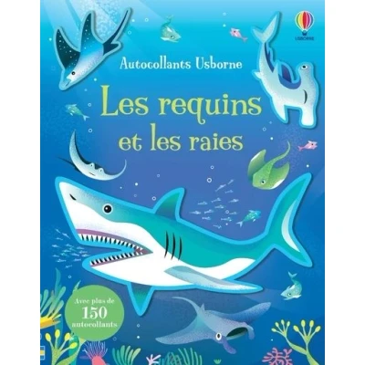 Image de les requins et raies Autocollants Usborne Dès 3 ans