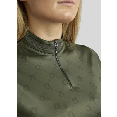 Afbeelding van Montar Trainingsshirt Avina Printed Monogram Pine Green M