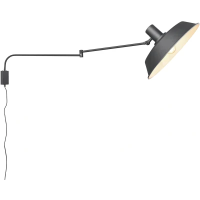 Afbeelding van Wandlamp TRIO Leuchten Bolder Zwart