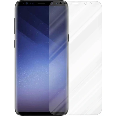Afbeelding van Cadorabo Pantser film geschikt voor Samsung Galaxy S9 in KRISTALHELDER Geharde (Tempered) display beschermglas 9H hardheid met 3D Touch (RETAIL PACKAGING)