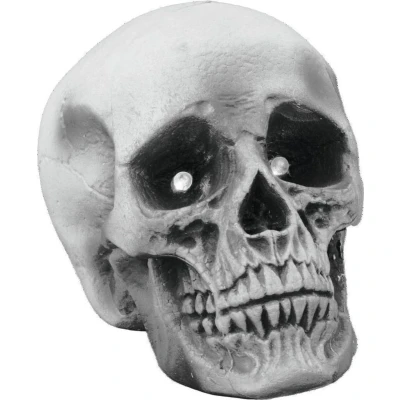 Afbeelding van Europalms Halloween scull 21x15x15 LED decoratie versiering accessoires feesten