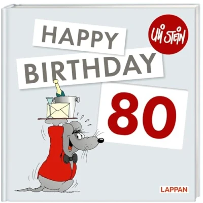 Afbeelding van Uli Stein: Festtage!: Happy Birthday zum 80. Geburtstag