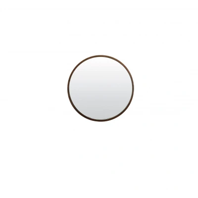 Afbeelding van Light &amp; Living Ronde Spiegel Mamali Mangohout 41cm