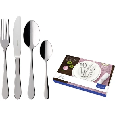 Afbeelding van Villeroy &amp; Boch Oscar Bestekset 30 delig Zilver