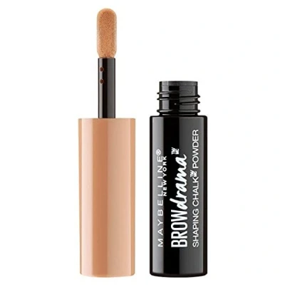 Afbeelding van Maybelline Brow Drama Shaping Chalk Powder 110 Soft Brown