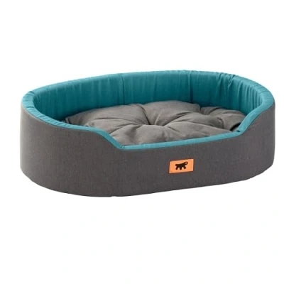 Afbeelding van Ferplast Dandy Kussen voor katten, afneembaar, wasbaar, katoen, met zachte vulling, 45 x 35 13 cm, blauw