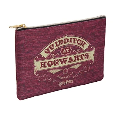 Afbeelding van Harry Potter Make uptasje Hogwarts 21 Cm Polyester Bordeaux
