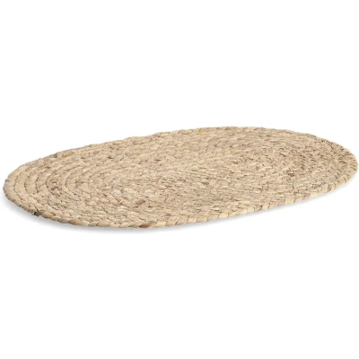 Afbeelding van placemat, waterhyacint, natuur, ca. 45 x 30 cm, tafelonderzetter, decoratie