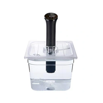 Afbeelding van Sous Vide Tools 11,6 liter polycarbonaat container op maat gesneden deksel voor de Anova Nano Cooker helder kookvat BPA vrij, antiaanbaklaag en vaatwasmachinebestendig
