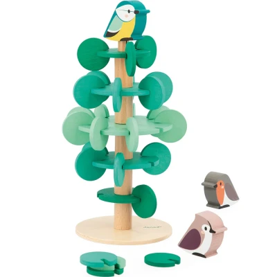 Afbeelding van Janod wwf bouwset boom met vogels