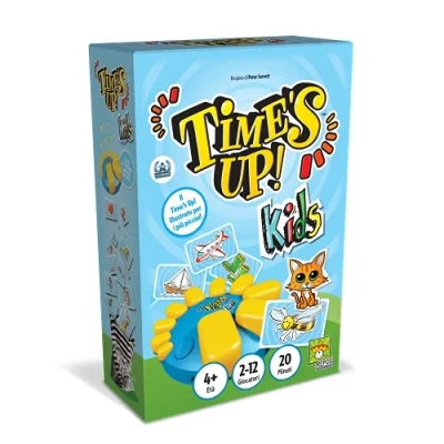 Afbeelding van Asmodee Time&#039;s Up Big Box: Kids Tafelspel voor kinderen, Party Game, 2 12 spelers, 4+ jaar, editie in het Italiaans
