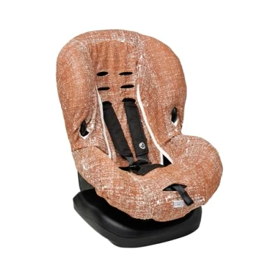 Afbeelding van Meyco Baby Fine Lines autostoelhoes camel groep 1+