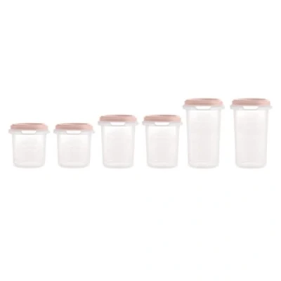Afbeelding van Miniland, Potje voor babyvoeding, Set 6 Kermissnoepjes