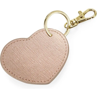 Afbeelding van Sleutelhanger hart rose gold Accessoires voor tassen